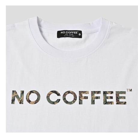【NC by NO COFFEE】カモ柄プリントS/S TEE WHITE