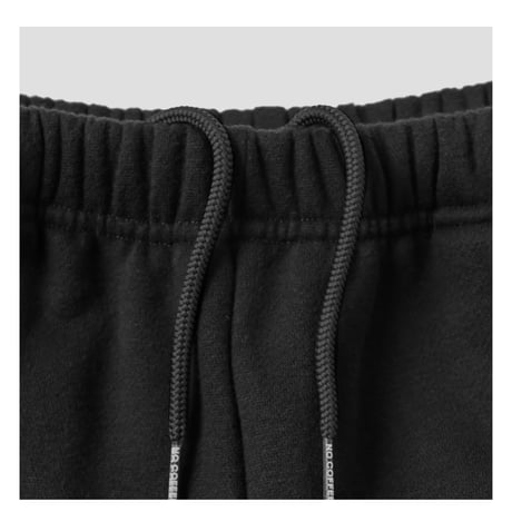 【NC by NO COFFEE】ヘビーオンス裏起毛スウェットパンツ　BLACK