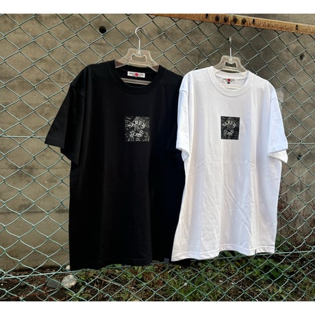 【SKREWZONE】BOX PAISLY LOGO TEE