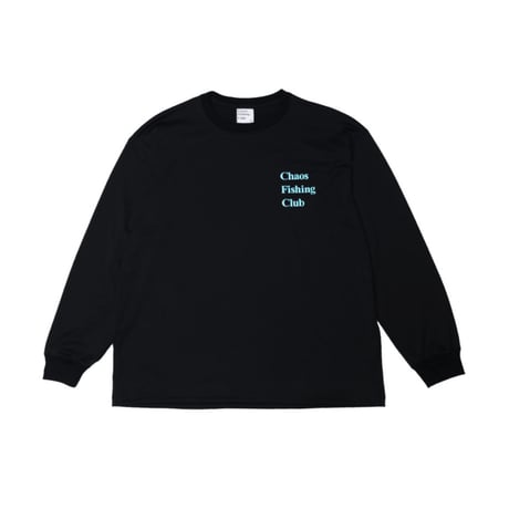 【CHAOS FISHING CLUB】Logo Dry L/S BLACK