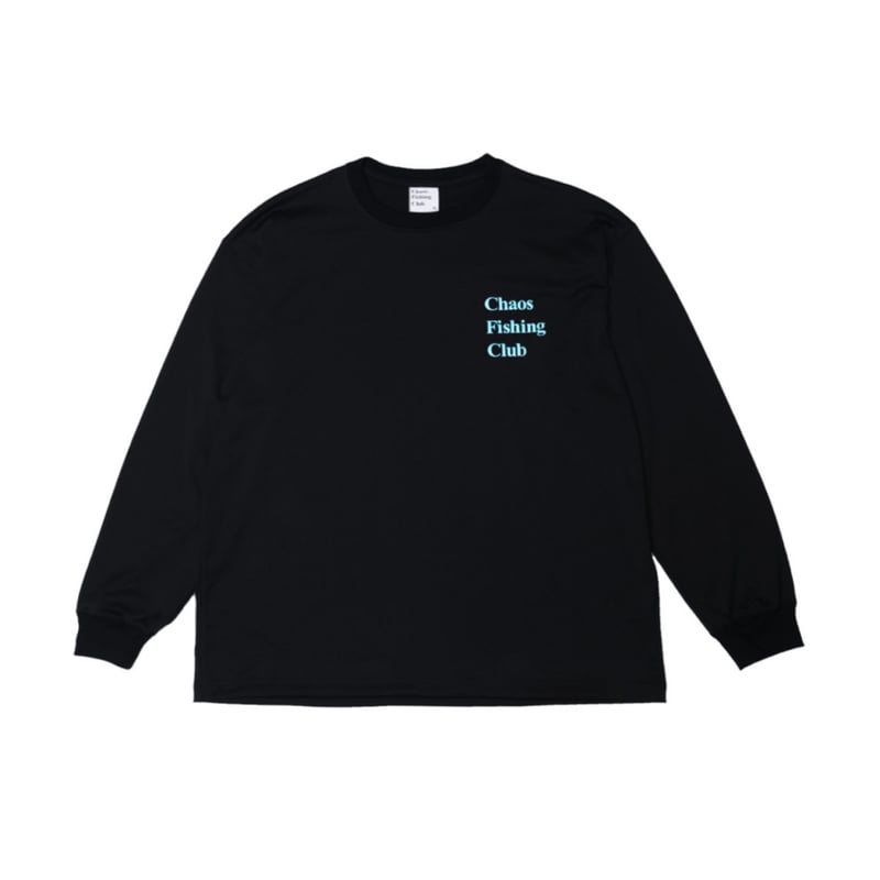 CHAOS FISHING CLUB】Logo Dry L/S BLACK | SKREWZ