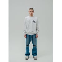 【MOVING STAURDAY】MS FLOWER CREWNECK SWEATSHIRT
