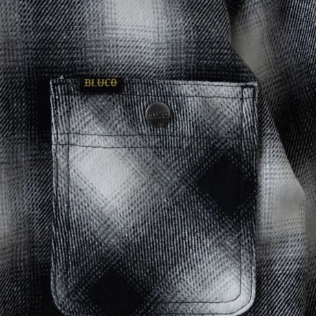 【BLUCO】HOODED FLANNNEL SHIRTS