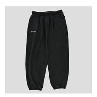 【NC by NO COFFEE】ピグメントダイスウェットパンツ　BLACK