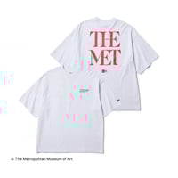 【NEWERA】半袖 オーバーサイズド コットン Tシャツ The Met ホワイト