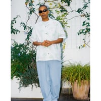 【HAIGHT】STRIPE DENIM PAINTER PANTS