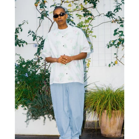 【HAIGHT】STRIPE DENIM PAINTER PANTS