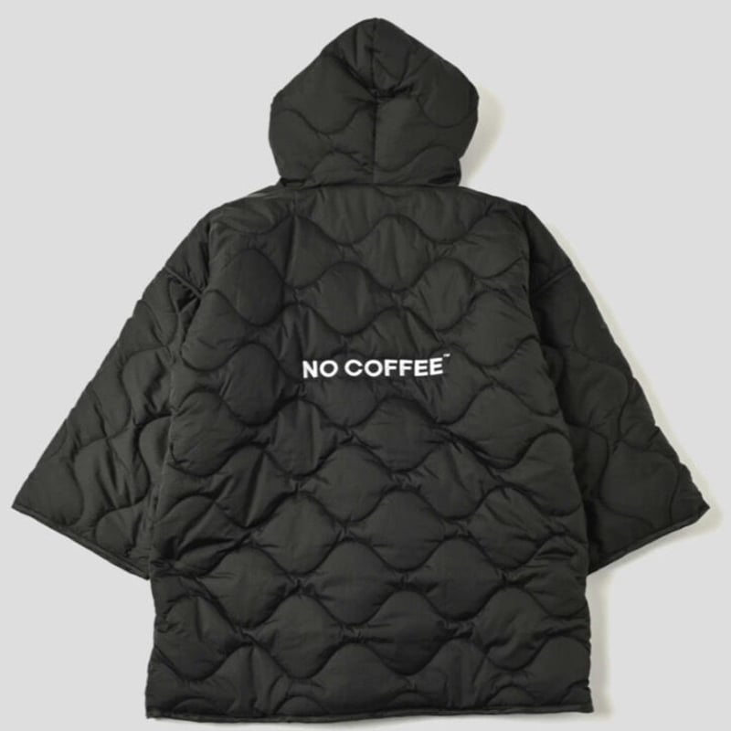NC by NO COFFEE】キルティング ショートガウン BLACK | SKREWZO NC by NO COFFEE】キルティング ショートガウン BLACK | SKREWZO