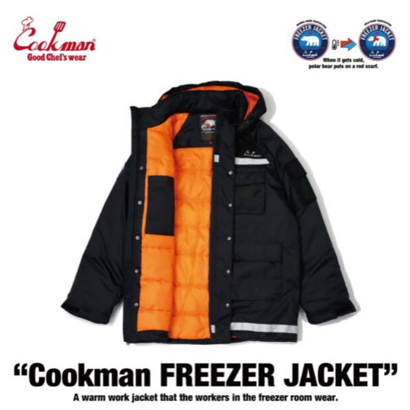 COOKMAN】フリーザージャケット Freezer Jacket Black | SKRE...