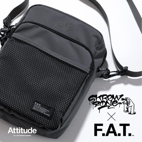 【SKREWZONE】×F.A.T. SLING PACK GRAY