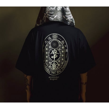 【麻中之蓬】【印】　オリジナルT-Shirts インクwhite