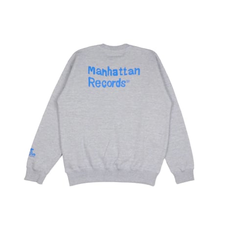 【SAMUEL】SAMUEL × MANHATTAN RECORDS 7INCH 45TH ANNIV. SWEAT SHIRT