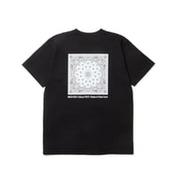 【NEWERA】半袖 コットン Tシャツ Paisley ブラック