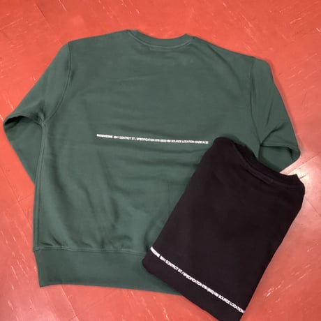 【SKREWZONE】BOX PAISLY LOGO SWEAT