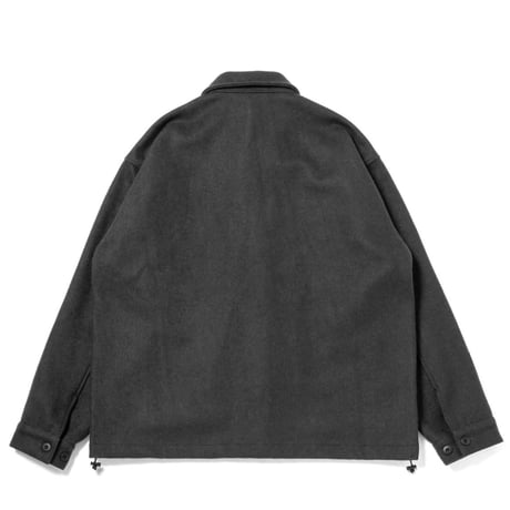 【SKREWZONE】× 【FOURTHIRTY】UTILITY CPO SHIRT [ユーティリティー ウール シャツ]