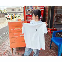 【SKREWZONE】×GOLD  RUSH $ワンポイント刺繍Tシャツ