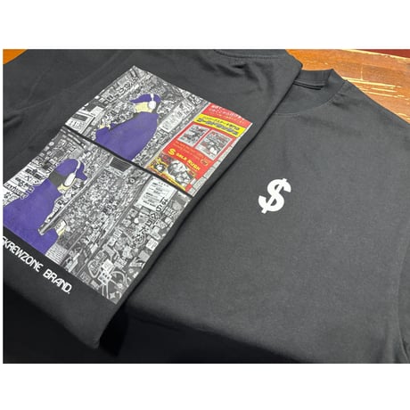 【SKREWZONE】×GOLD  RUSH ART Tシャツ