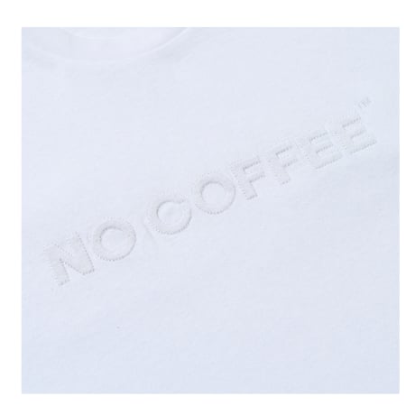 【NC by NO COFFEE】エンボスロゴ S/S Tee WHITE