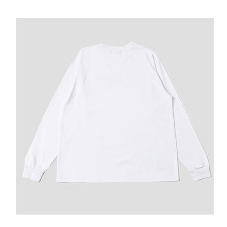 【NC by NO COFFEE】ロゴプリントL/S TEE WHITE