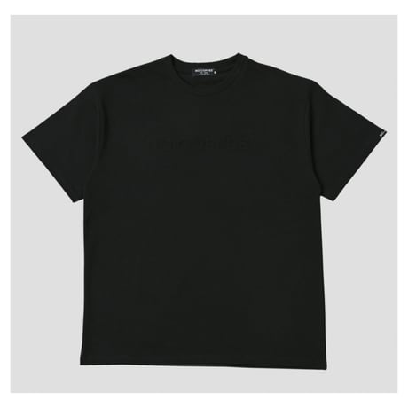 【NC by NO COFFEE】エンボスロゴ S/S Tee black