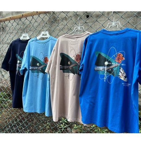 【SKREWZONE× MACHUNOYOMOGI 【麻中之蓬　一飯之恩】TEE