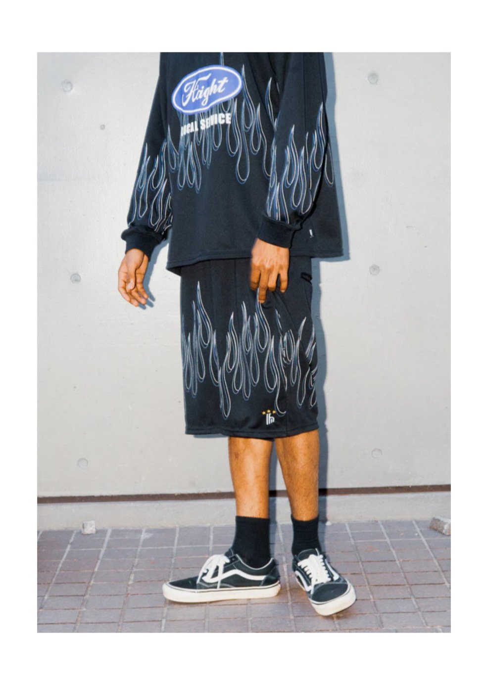 HAIGHT】FLAMES SOCCER SHORTS | SKREWZONE （スクリュー