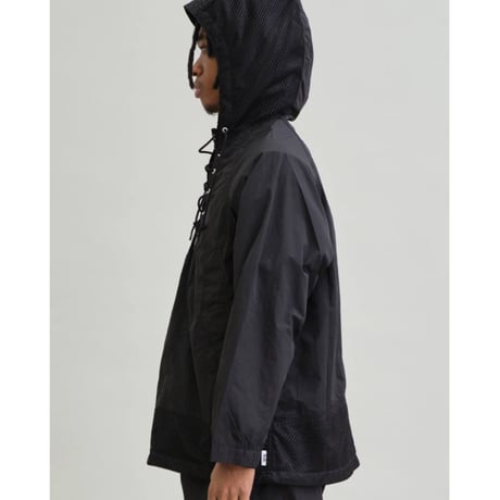 【SKREWZONE】×UNFRM NY TYPEWRITER PANEL MESH DECK PARKA