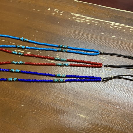 【SKREWZONE】BEADED NECKLACE