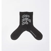 【CHAOS  FISHING CLUB】1Pac Arch Logo  socks black