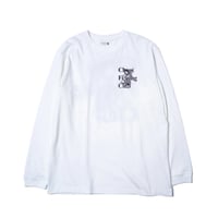 【CHAOS FISHING CLUB】The Original Fishing Girl T-Shirt L/S　WHITE