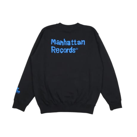 【SAMUEL】SAMUEL × MANHATTAN RECORDS 7INCH 45TH ANNIV. SWEAT SHIRT