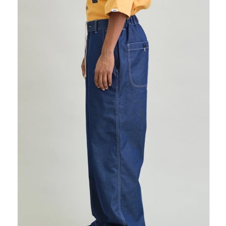 【UNFRM】ECOPET®️ C/P TECH DENIM FIELD WIDE PANTS