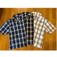 【SKREWZONE】CHECK S/S SHIRTS