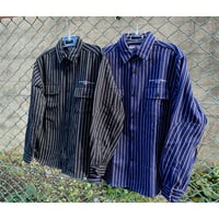 【SKREWZONE】DEPT. STRIPE SHIRTS