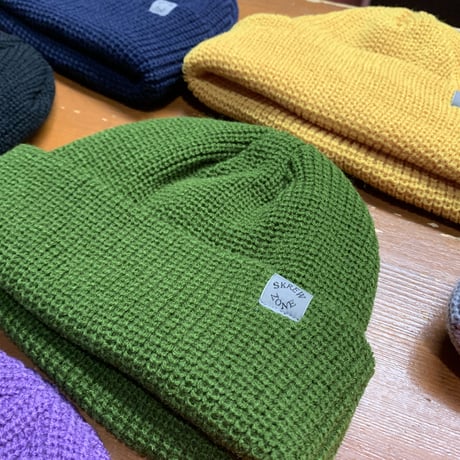【SKREWZONE】SHORT BEANIE