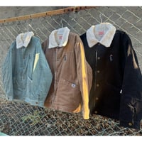 【SKREWZONE】×5el BIGMIKE CORDUROY BOA JACKET