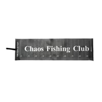 【CHAOS FISHING CLUB】Logo Fish Scale2.0 BLACK