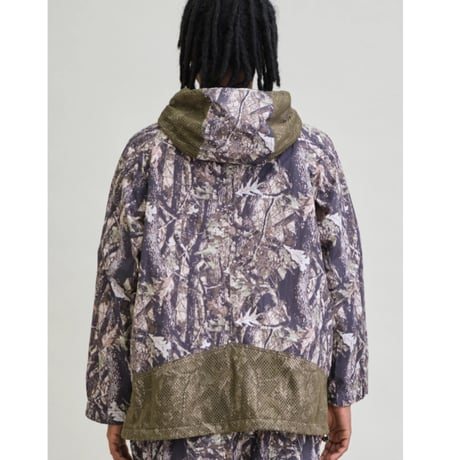 【SKREWZONE】×UNFRM NY TYPEWRITER PANEL MESH DECK PARKA