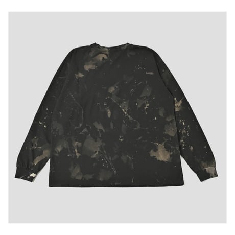 【NC by NO COFFEE】スプラッシュブリーチL/S TEE　BLACK