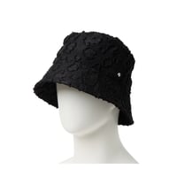 【NEWERA】バケット01 セーラーブリム Sailor Brim Flower Jacquard ブラック