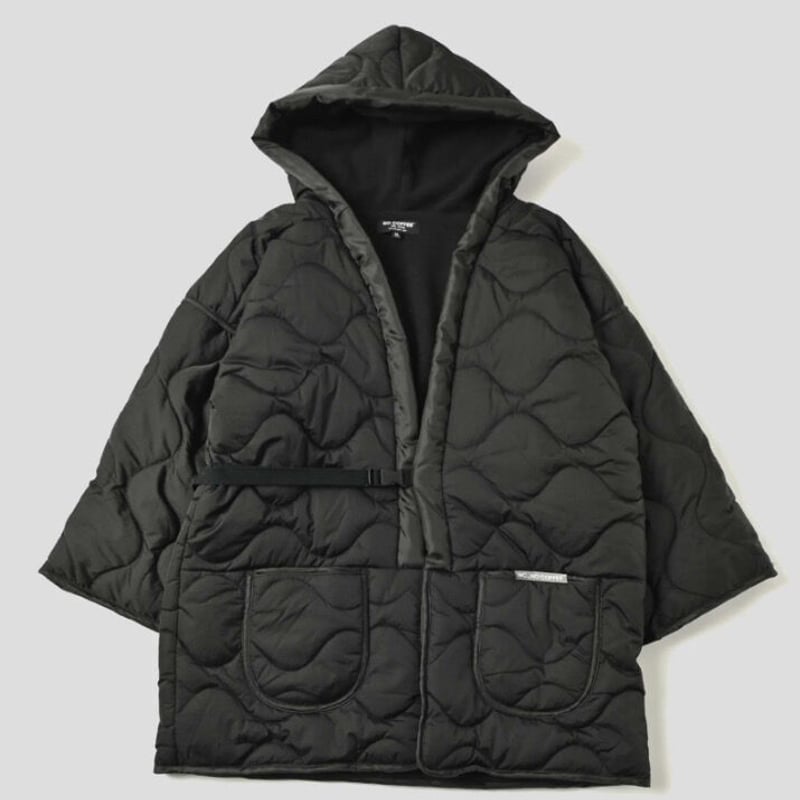 NC by NO COFFEE】キルティング ショートガウン BLACK | SKREWZO NC by NO COFFEE】キルティング ショートガウン BLACK | SKREWZO