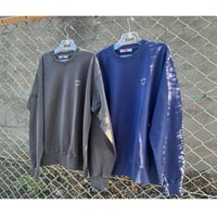 【SKREWZONE】MINI DIAMOND LOGO PIGMENT SWEAT