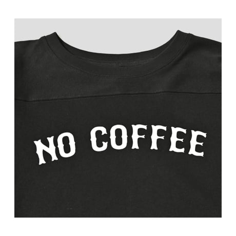 【NC by NO COFFEE】フットボールTEE BLACK