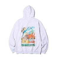 【CHAOS FISHING CLUB】Road Of The Sea Hoodie gray