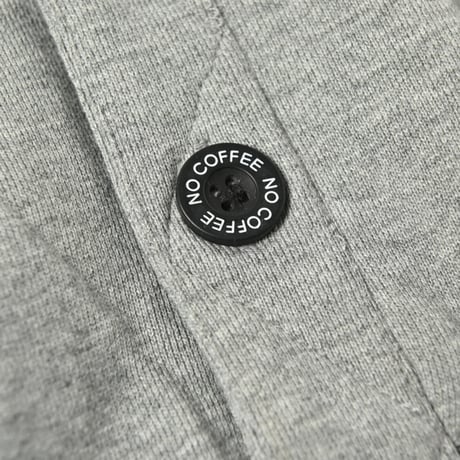 【NC by NO COFFEE】スウェットカーディガン　GRAY