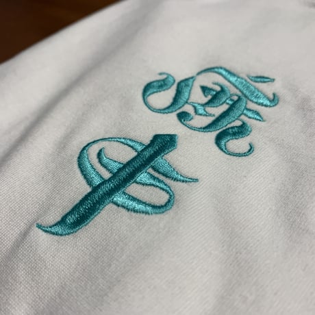 【SKREWZONE】麻中護札　刺繍 T-shirts　【別注カラー】