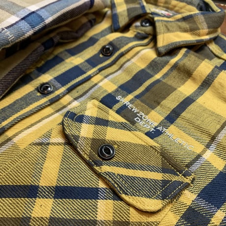 【SKREWZONE】DEPT HEVY NEL SHIRTS