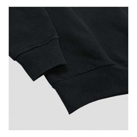 【NC by NO COFFEE】シレーボックスロゴ クルーネックスウェット　BLACK