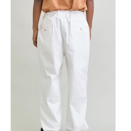 【SKREWZONE】×UNFRM CLASSIC TWO-TUCK WIDE CHINO TROUSERS