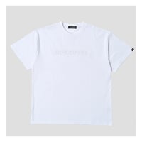 【NC by NO COFFEE】エンボスロゴ S/S Tee WHITE